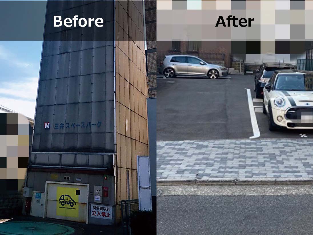 兄妹にて共有相続した築３０年の立体駐車場。 共有相続する事で発生した問題の解決方法とは？
