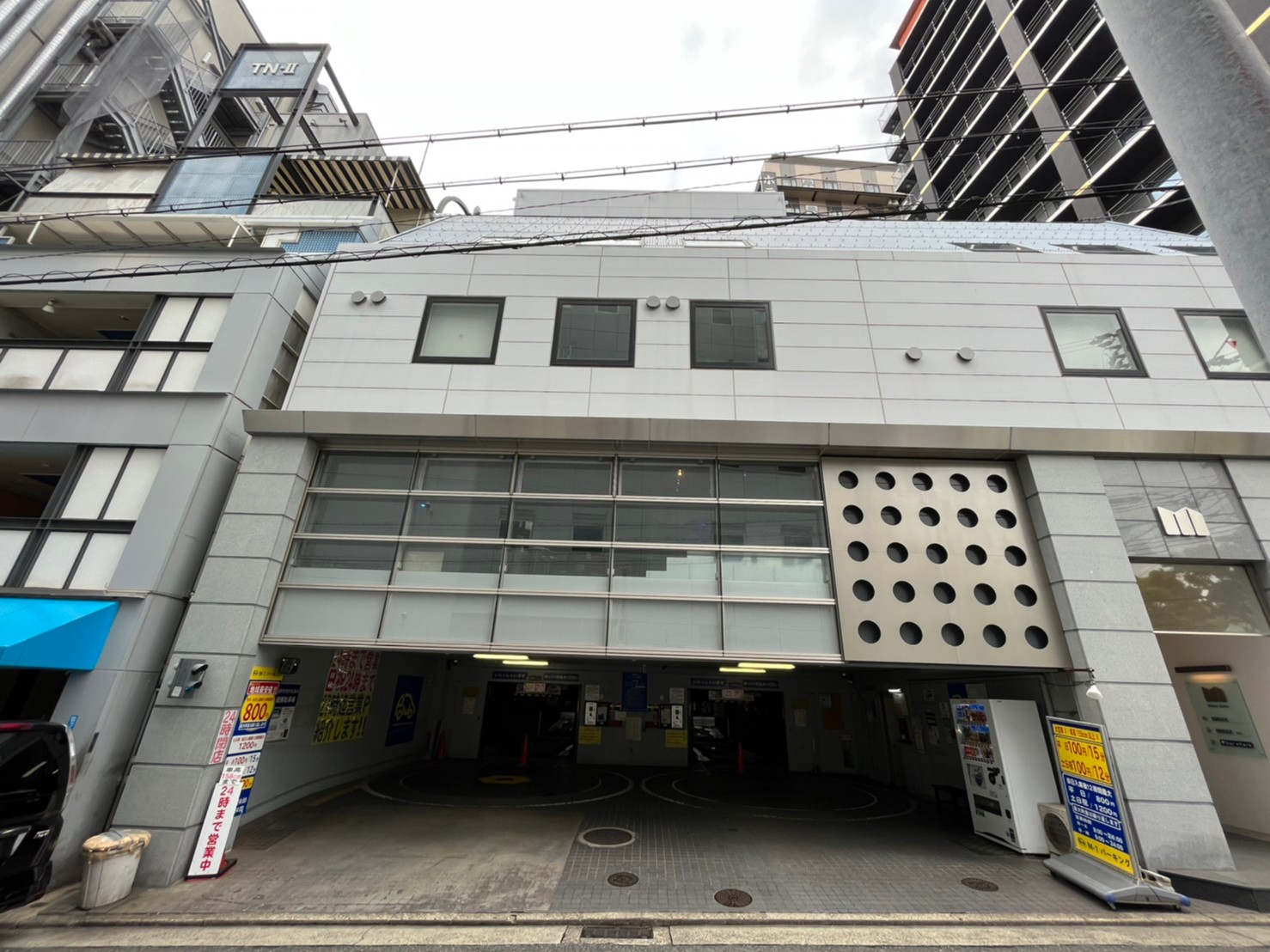 【下山手通中央区神戸市 時間貸し駐車場】M-1パーキング