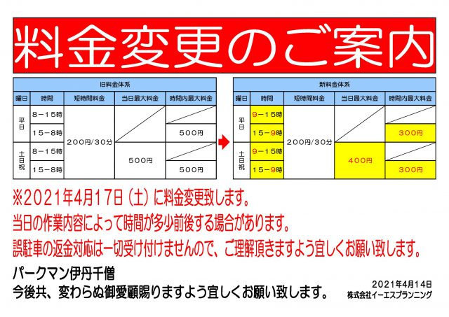 伊丹,伊丹昆陽,コインパーキング,駐車場,最安値