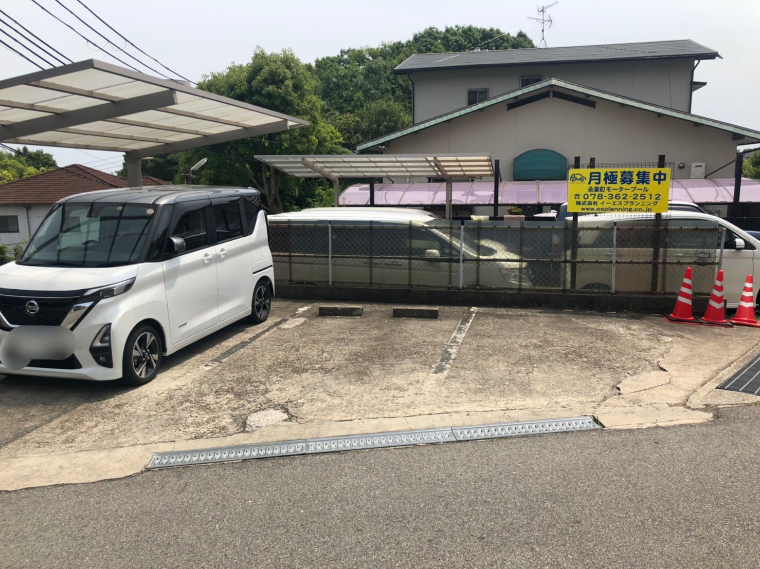 【月極駐車場　神戸市須磨区永楽町】永楽町モータープール