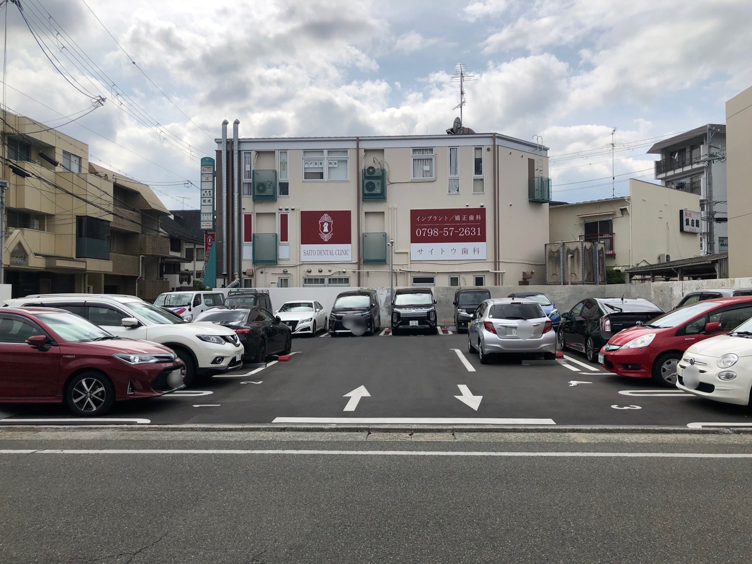 【西宮市門戸荘 時間貸し駐車場】P-CLUB門戸厄神駅前