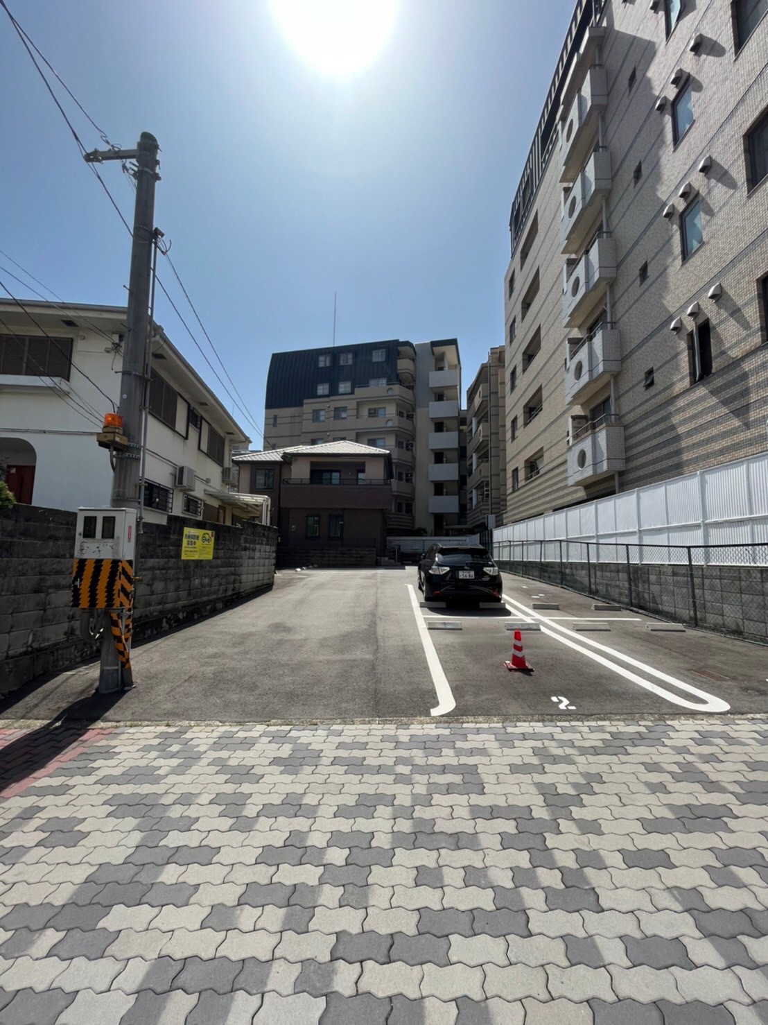 【月極駐車場 神戸市中央区下山手通】花隈パーキング