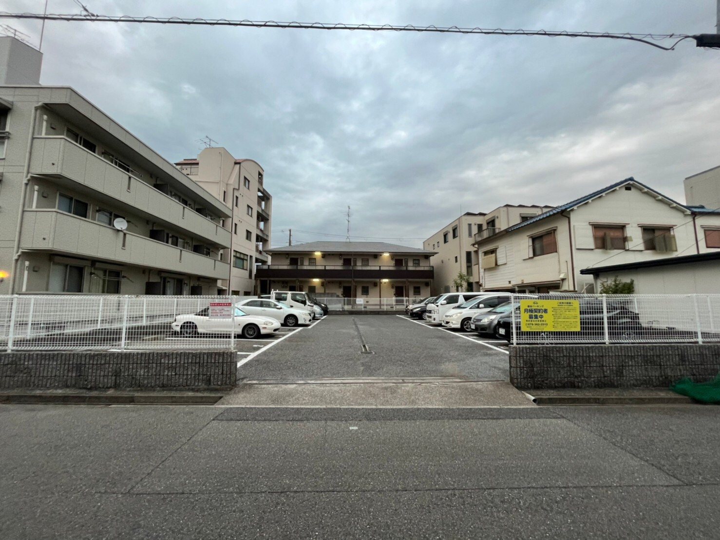 【月極駐車場　神戸市東灘区御影本町】藤田パーキング