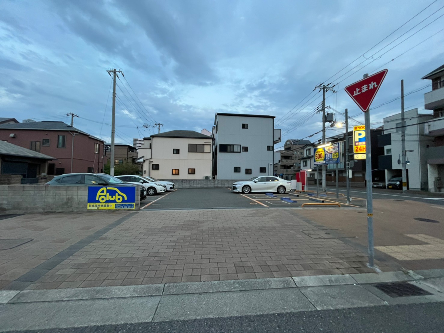 【時間貸し駐車場　神戸市長田区松野通】パークマン松野通