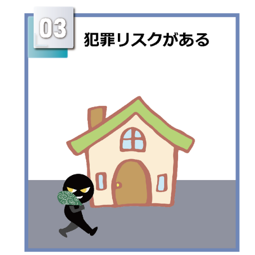 ③犯罪リスクがある