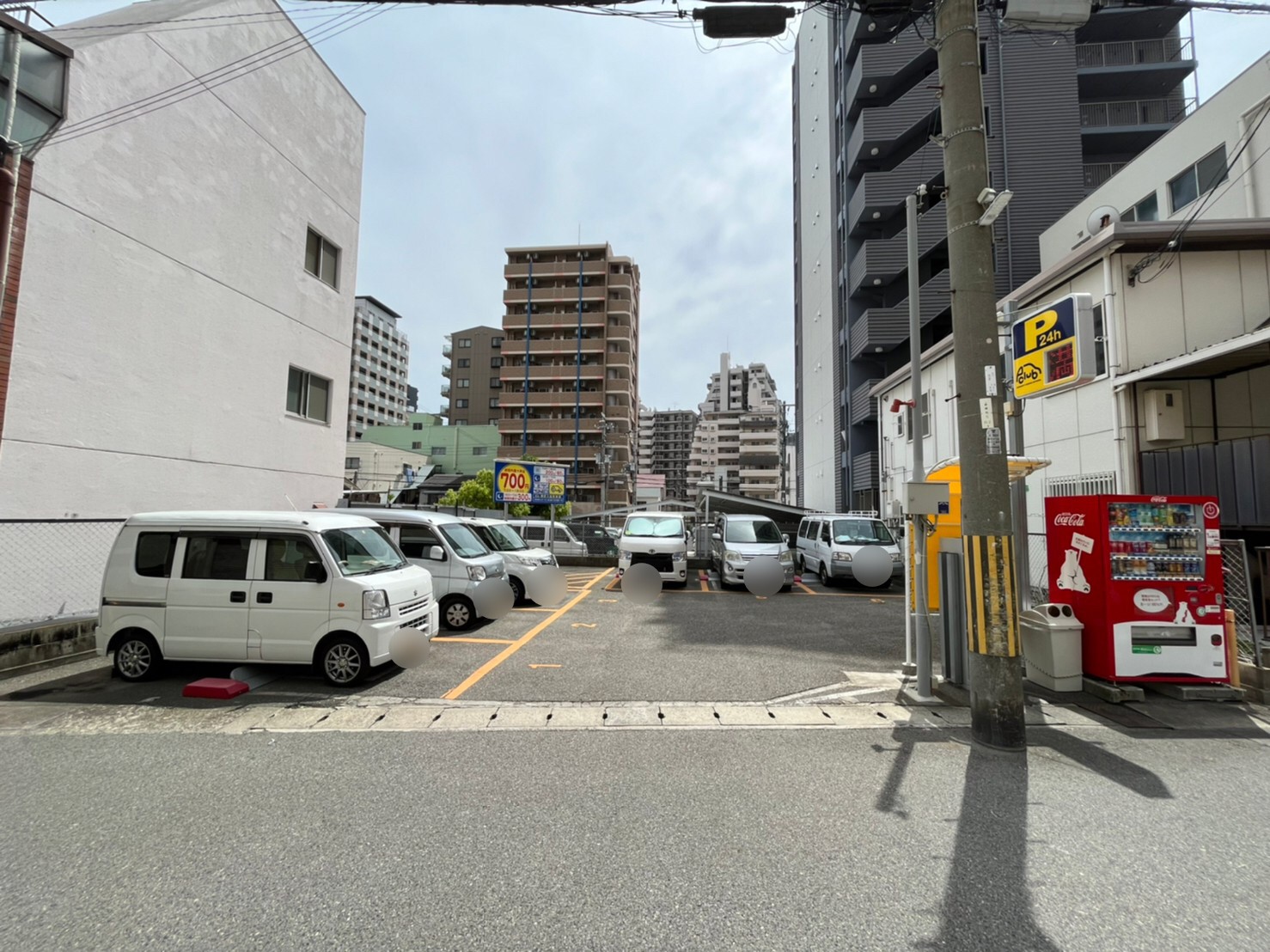 【時間貸し駐車場　神戸市兵庫区港町】湊町入船駐車場