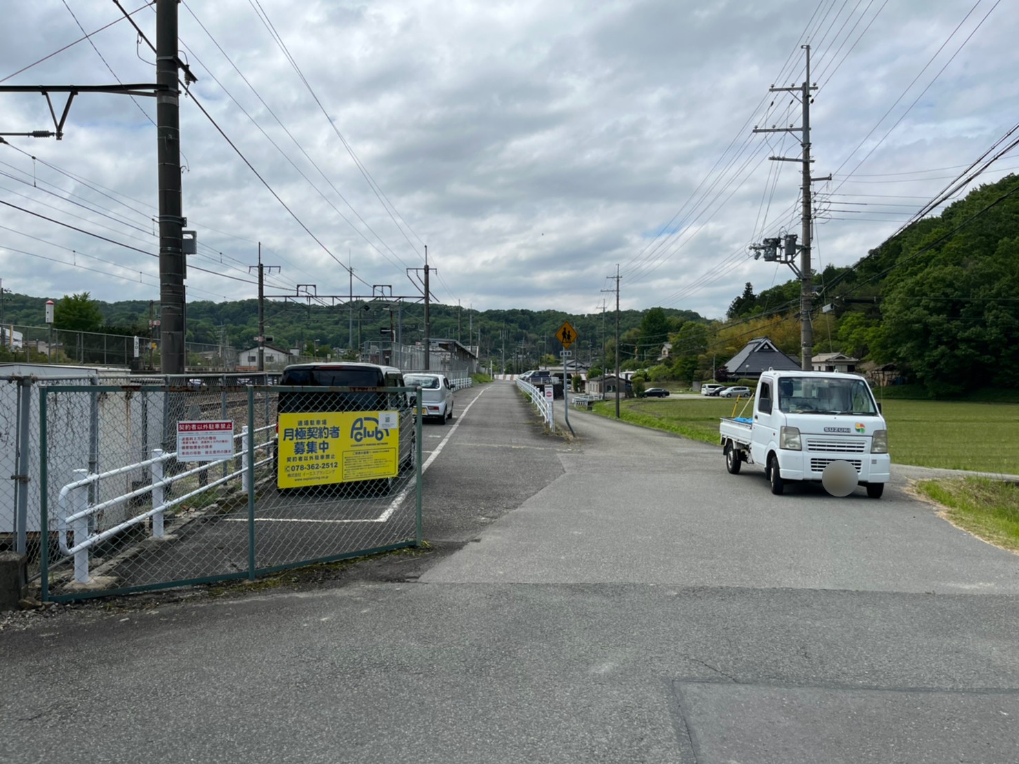 【月極駐車場　神戸市北区道場町生野】道場駅前駐車場