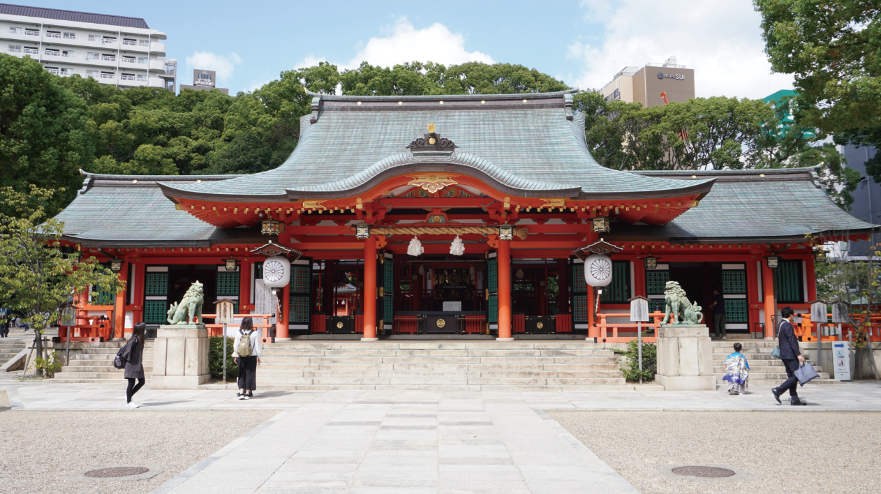 1800年以上の歴史をもつ“神戸”の象徴である生田神社でP-CLUBがOPENしました。