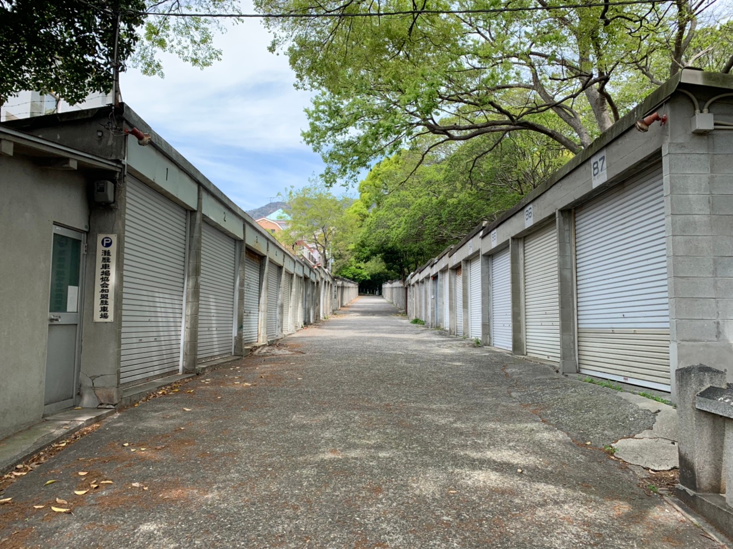 【月極駐車場 神戸市灘区八幡町】六甲八幡神社駐車場