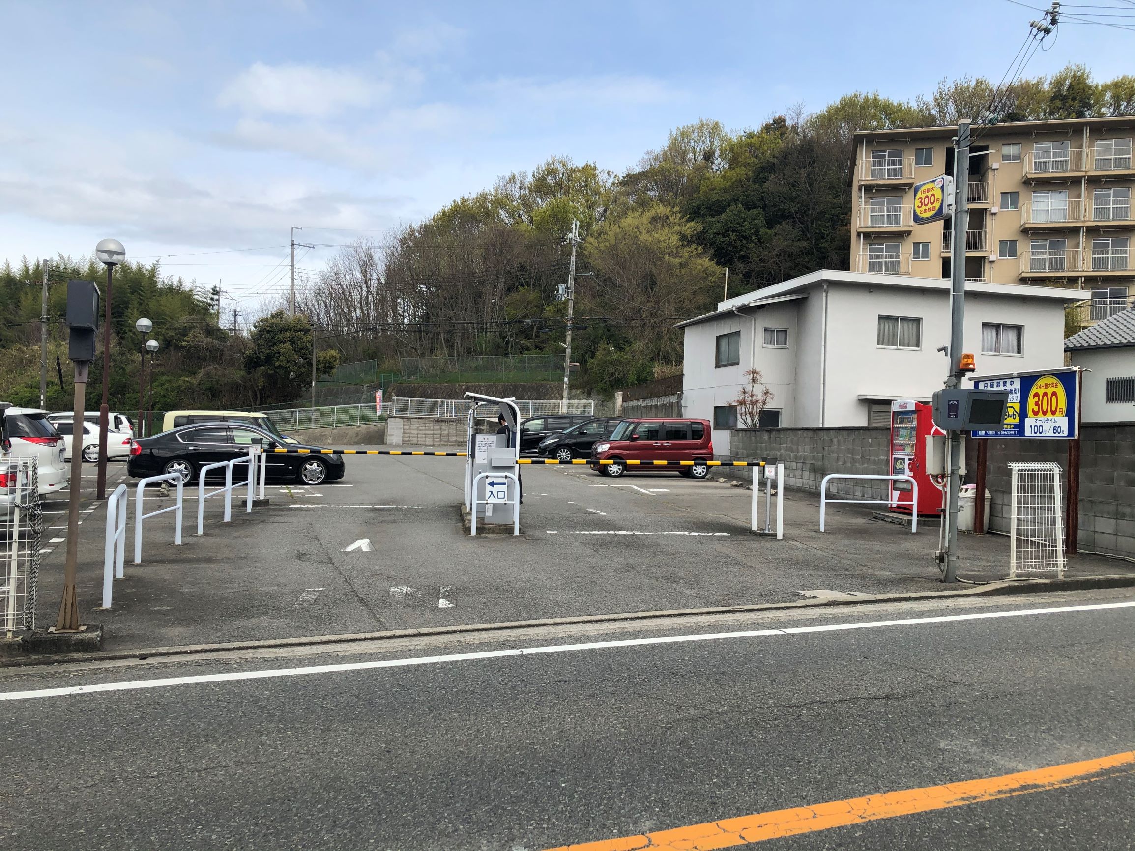 【月極駐車場　神戸市西区押部谷福住字西山】パークマン押部谷