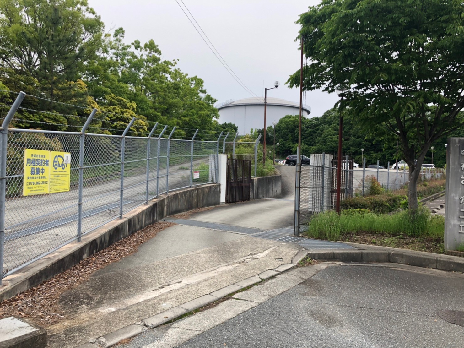 【月極駐車場　神戸市西区狩場台】狩場台駐車場