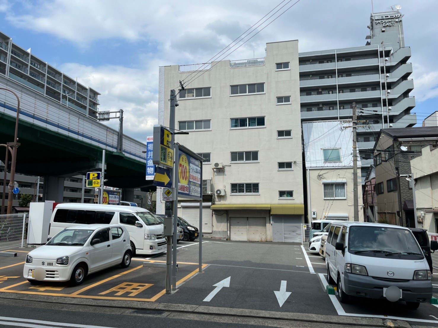 【神戸市長田区腕塚町 時間貸し駐車場】パークマン腕塚町