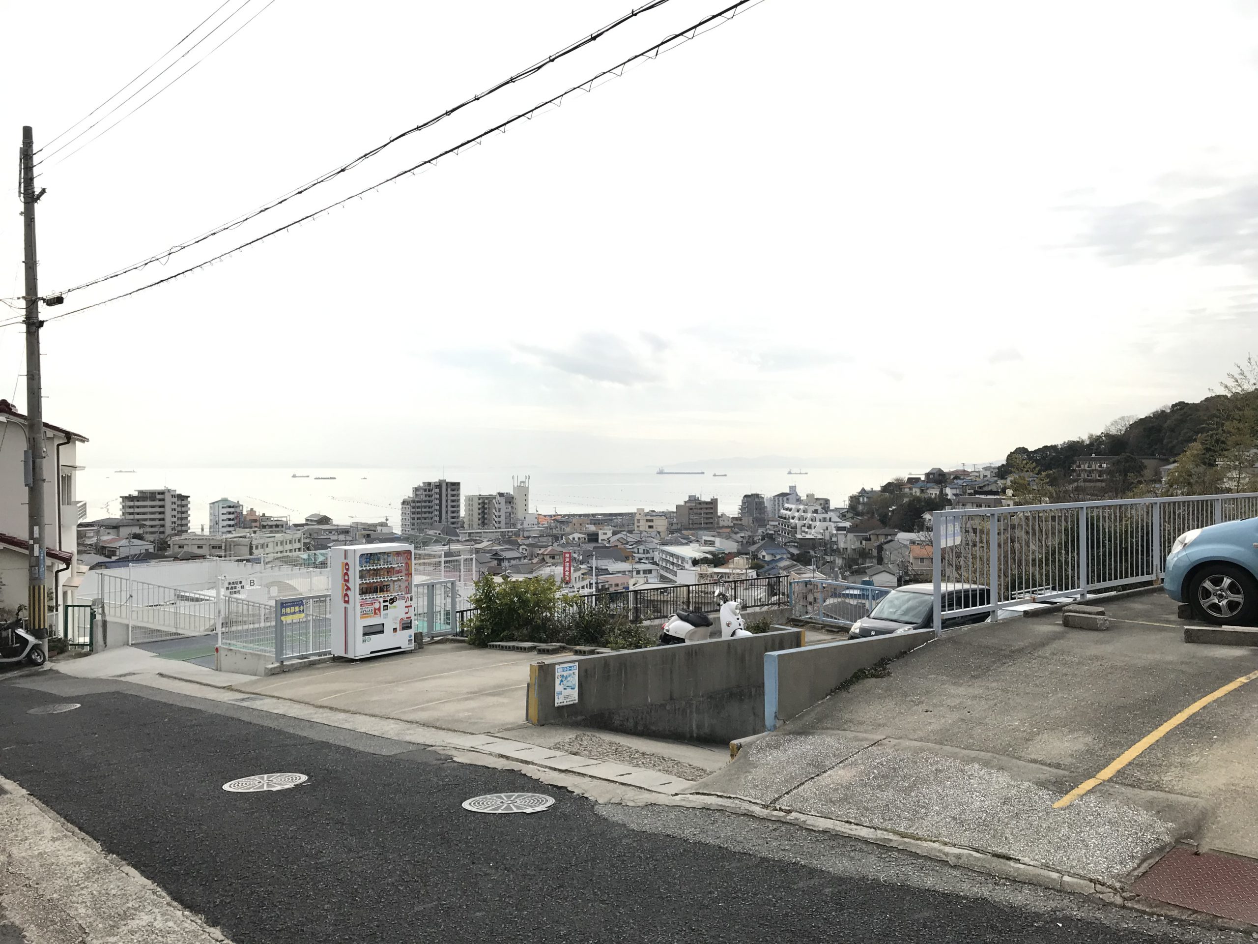 【月極駐車場 神戸市垂水区塩屋町】ヒルズパーキング