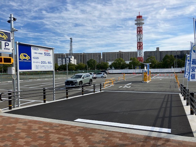 【定期駐車場 神戸市中央区港島】P-CLUBポーアイキャンパス前