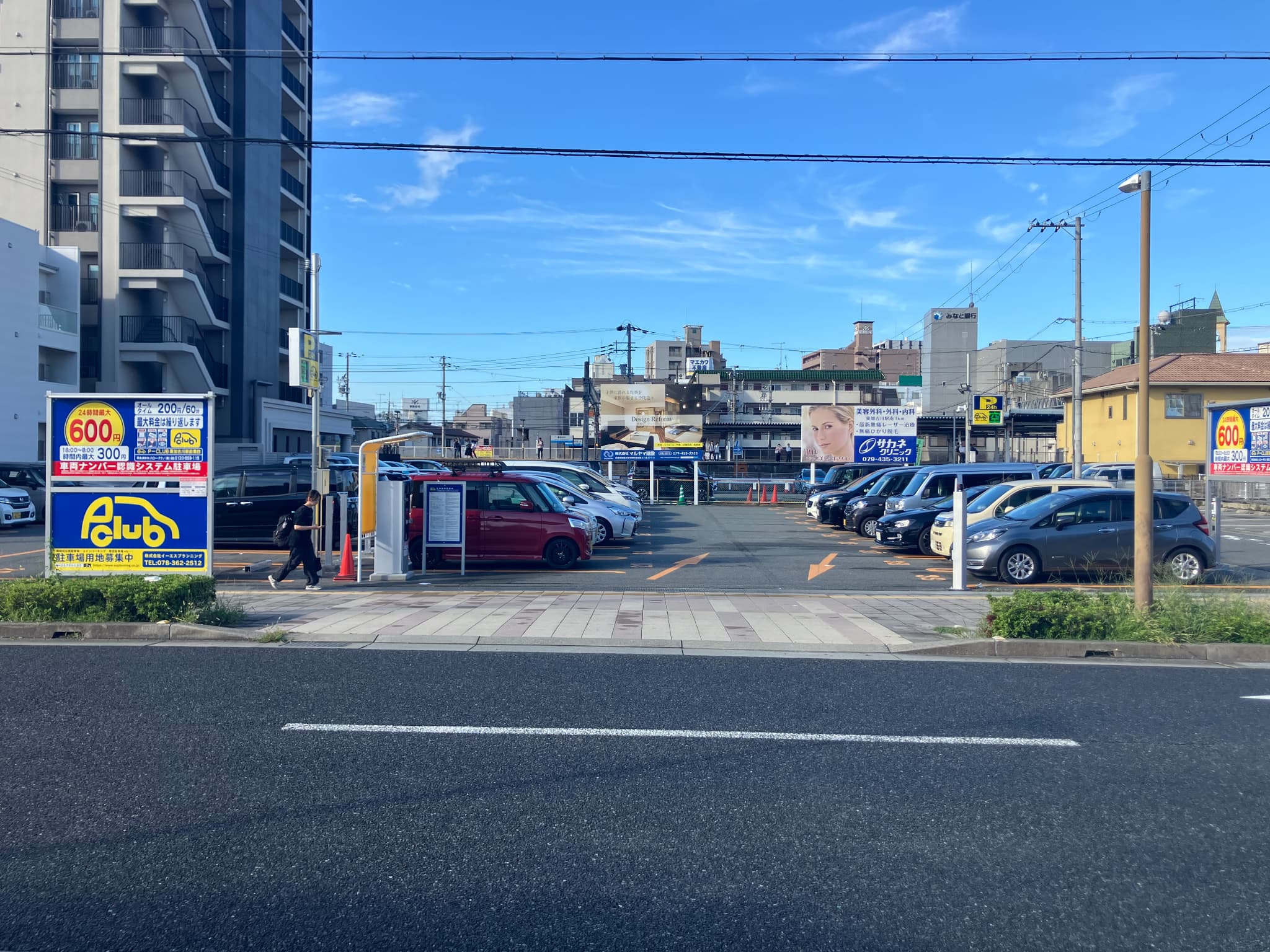 【時間貸し駐車場　加古川市平岡町新在家】P-CLUB東加古川駅前第四