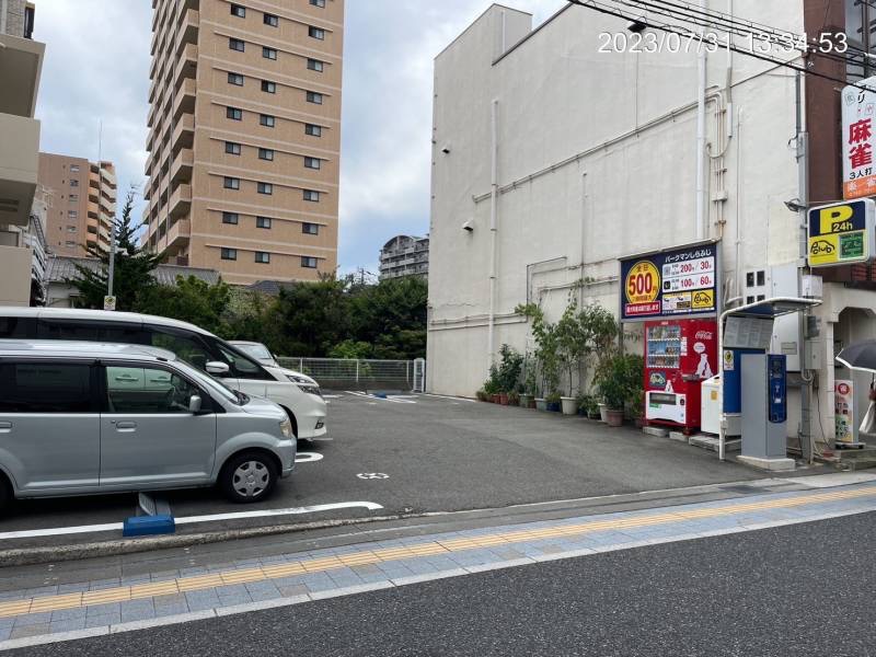 【神戸市垂水区宮本町 時間貸し駐車場】パークマンしらふじ