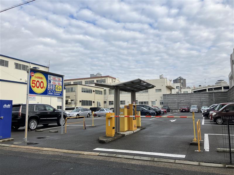 【時間貸し駐車場　神戸市兵庫区御所通】P-CLUB御所通