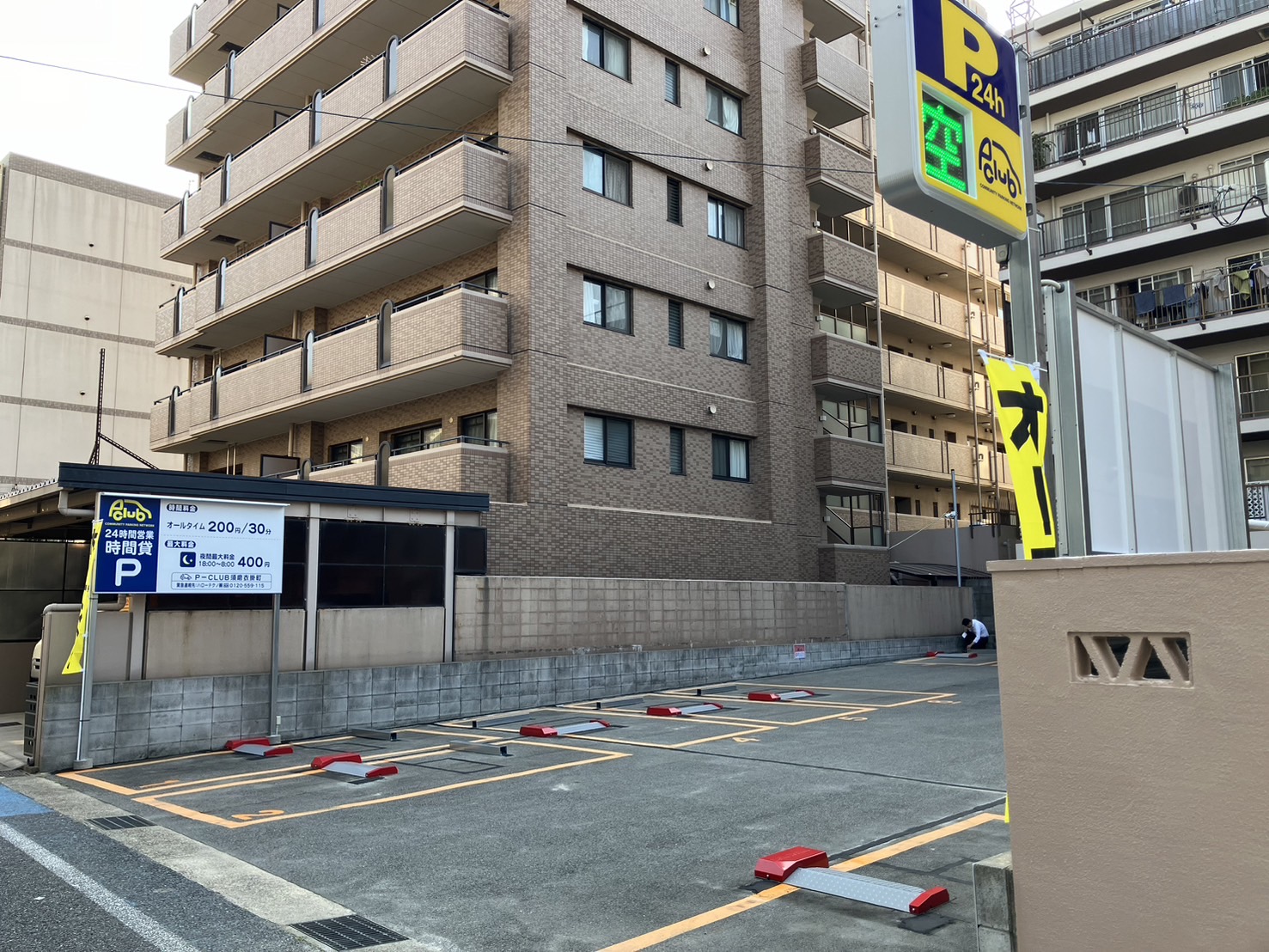 【時間貸し駐車場　須磨区衣掛町】P-CLUB須磨衣掛町