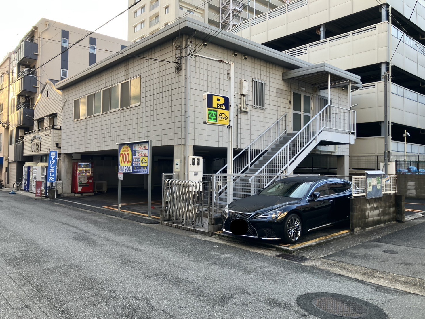 【時間貸し駐車場　神戸市兵庫区湊町】パークマン湊町